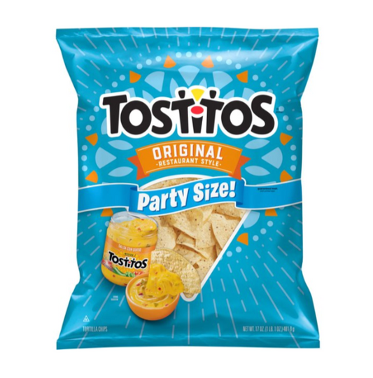Tostitos Original Restaurant Style Tortilla Chips | Party Size, 17 oz