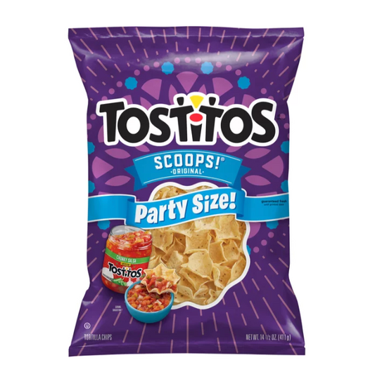 Tostitos Scoops Tortilla Chips | Party Size, 14.5oz