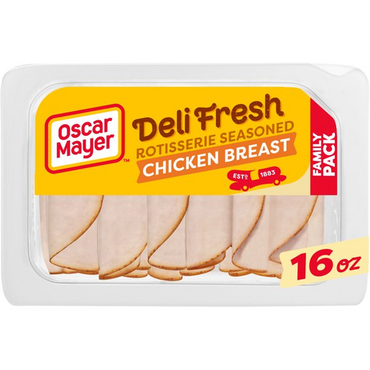 Oscar Mayer Rotisserie Seasoned Sliced Chicken Breast | 16 oz