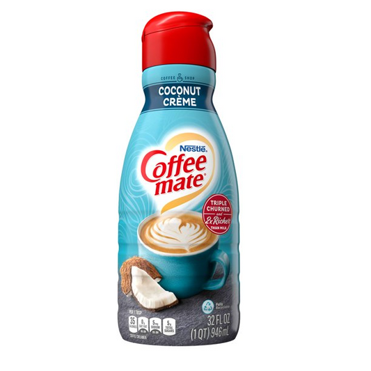 Nestle Coffeemate Coconut Creme Creamer | 32 fl oz