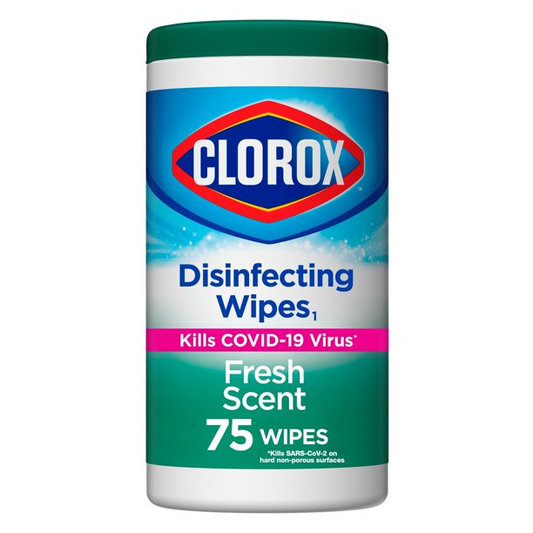 Clorox Disinfecting Wipes | Fresh Scent, 75 ct
