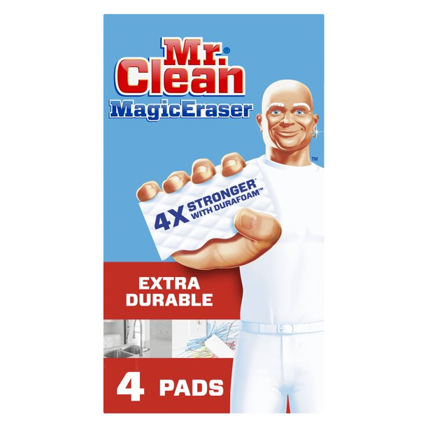 Mr. Clean Magic Eraser Extra Durable Cleaning Pad, 4 ct