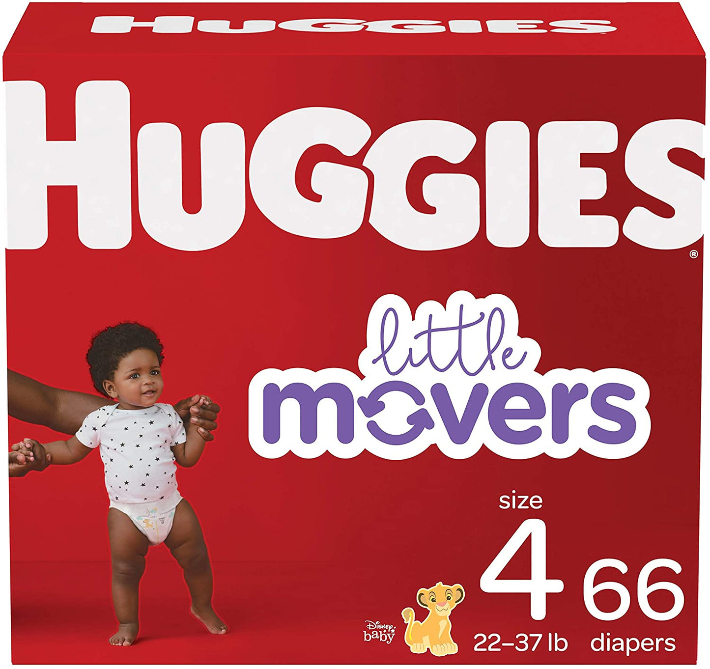  Huggies Little Movers Diapers, Size 6 : Baby