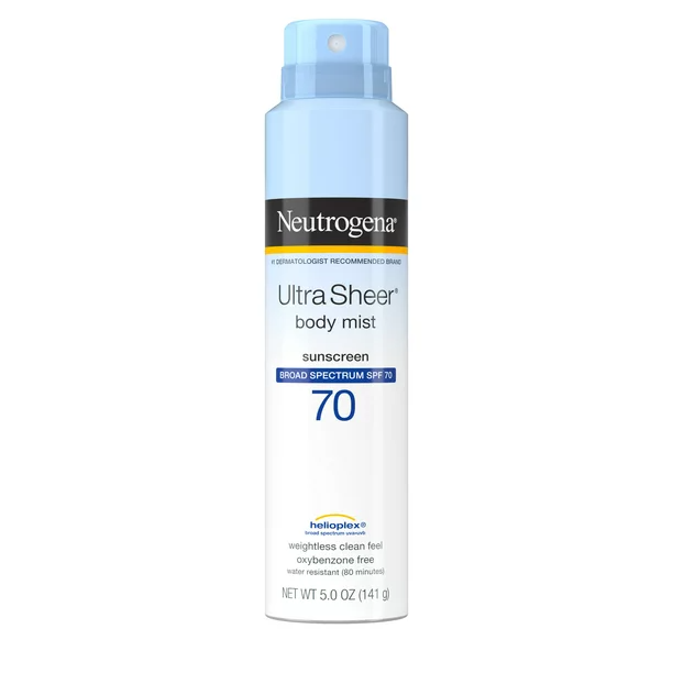 Neutrogena Ultra Sheer Lightweight Sunscreen Spray | SPF 70+