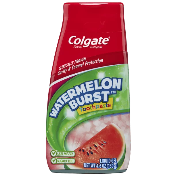 Colgate 2-in-1 Kids Toothpaste & Anticavity Mouthwash | Watermelon Burst, 4.6oz