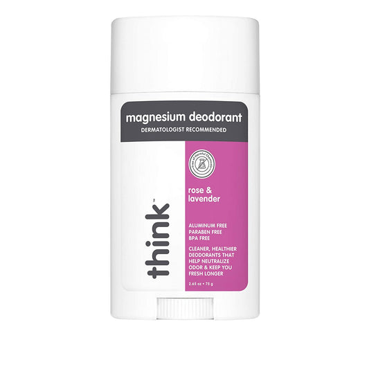 Think Magnesium Deodorant | Rose & Lavender