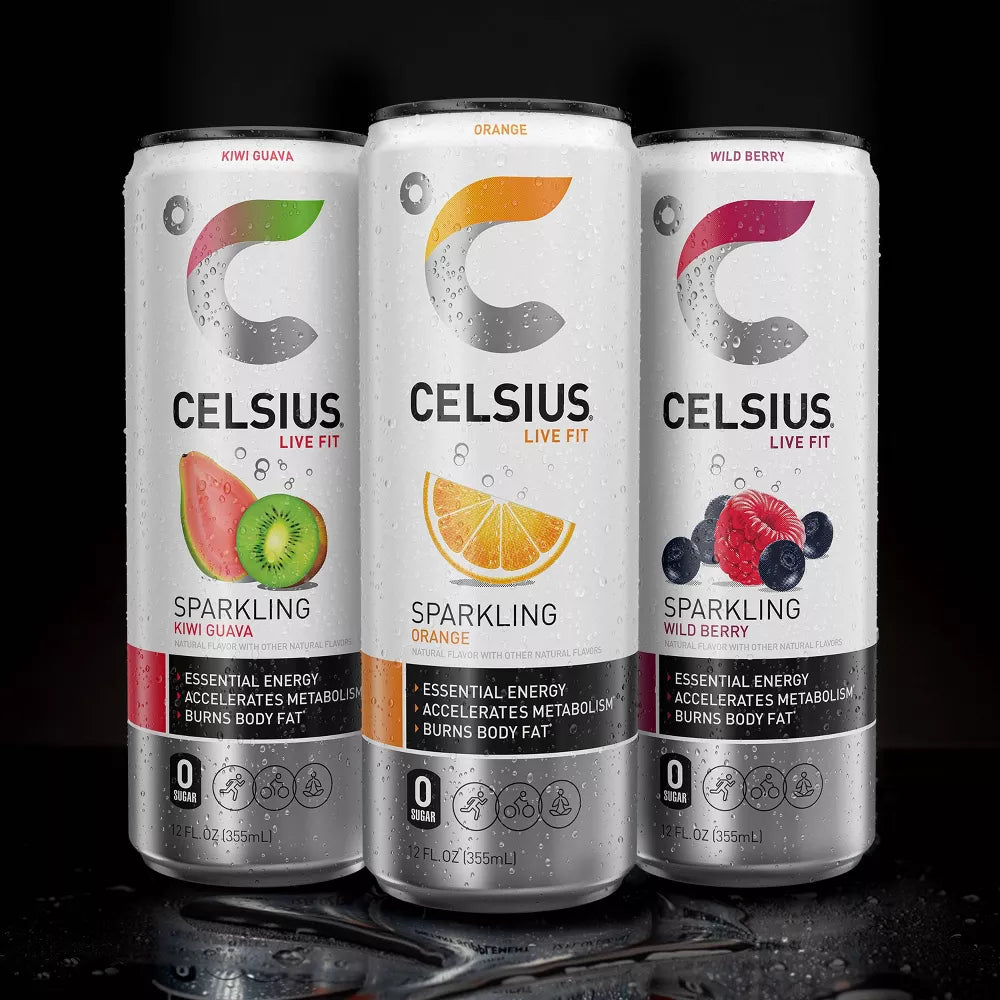 Celsius Variety Pack Energy Drink - 12pk