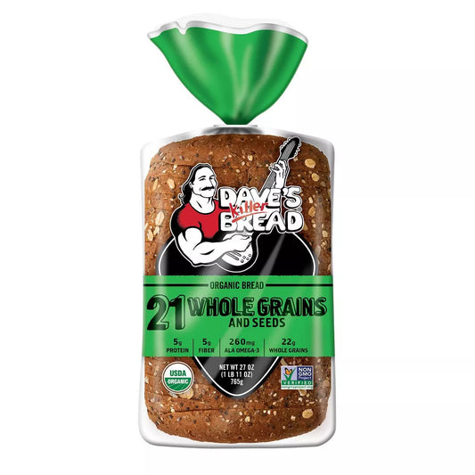 Dave's Killer Bread Organic 21 Whole Grains and Seed Bread - 27oz