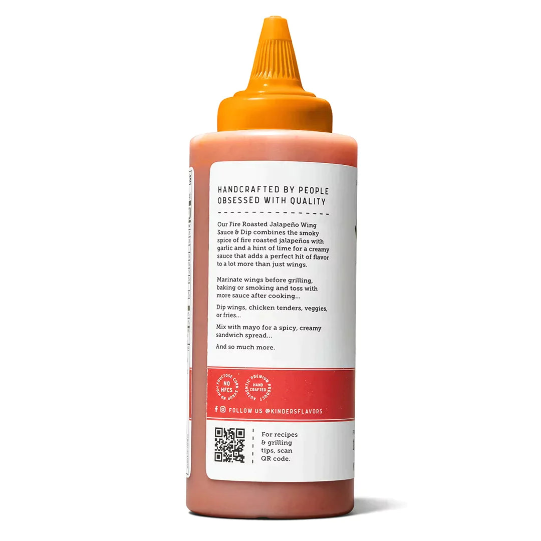 Kinder's Fire Roasted Jalapeno Wing Sauce