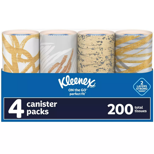 Kleenex Perfect Fit Facial Tissue - 4pk/50ct