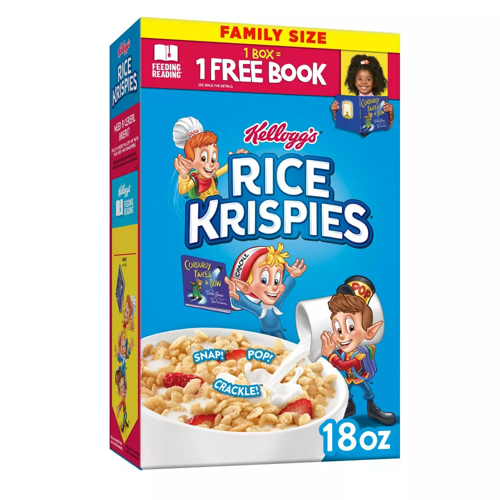 Kellogg's Rice Krispies Cereal, 18oz