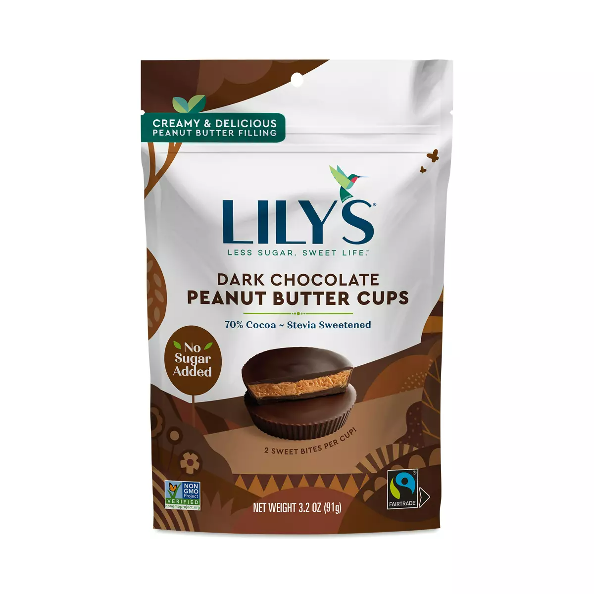 Lily's Dark Chocolate Peanut Butter Cups