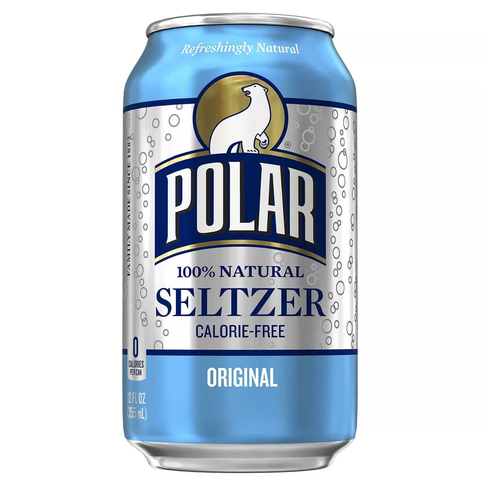 Polar Original Seltzer Water - 8pk/12 fl oz Cans